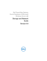 Dell Supported Configurations for Oracle Database 10g R2 for Windows User guide