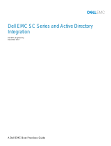 Dell EMC SC Series and Active Directory Integration Owner's manual
