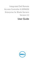 Dell iDRAC6 for Blade Servers Version 3.3 User guide