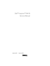 Dell Inspiron 14R N4110 Owner's manual