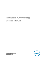 Dell Inspiron 15 Gaming 7577 User manual