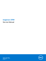 Dell Inspiron 3781 User manual
