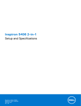 Dell Inspiron 5406 2-in-1 User guide