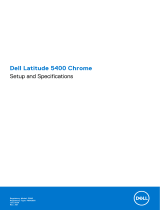 Dell Latitude 5400 Chromebook Enterprise User manual