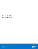 Dell EMC Latitude 5420 Owner's manual