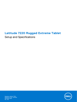 Dell Latitude 7220 Rugged Extreme Owner's manual