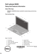 Dell Latitude E6220 Owner's manual