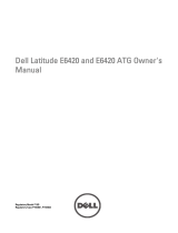 Dell Latitude E6420 ATG Owner's manual