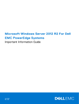 Dell Microsoft Windows 2012 Server R2 Reference guide