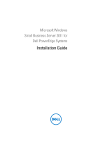 Dell Microsoft Windows Small Business Server 2008 User guide