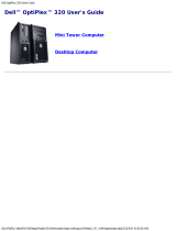 Dell OptiPlex 320 Owner's manual