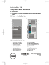 Dell OptiPlex 790 Quick start guide