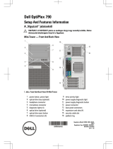 Dell OptiPlex 790 Quick start guide