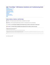 Dell PowerEdge 2500SC Owner's manual