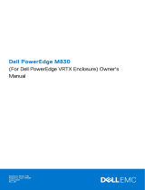 Dell PowerEdge M830 (for PE VRTX) Owner's manual