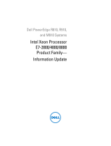 Dell PowerEdge R910 User guide