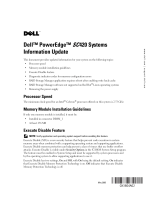 Dell PowerEdge SC 420 User guide