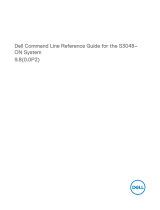 Dell PowerSwitch S3048-ON User manual