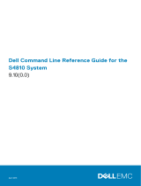 Dell PowerSwitch S4810P User guide