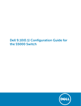 Dell PowerSwitch S5000 User manual