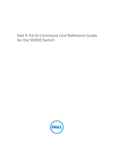 Dell PowerSwitch S5000 Reference guide