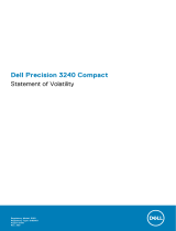 Dell Precision 3240 Compact Owner's manual