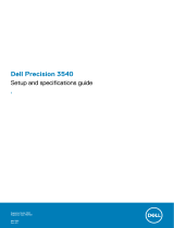 Dell Precision 3540 Owner's manual