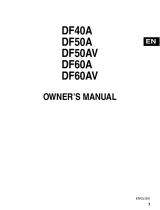 Suzuki Marine DF50AV Owner's manual
