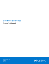 Dell Precision 5520 Owner's manual