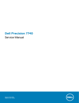 Dell Precision 7740 User manual