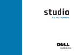 Dell Studio 1555 Quick start guide