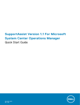 Dell SupportAssist for Microsoft System Center Operations Manager Quick start guide