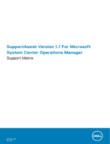 Dell SupportAssist for Microsoft System Center Operations Manager Owner's manual