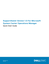 Dell SupportAssist for Microsoft System Center Operations Manager Quick start guide