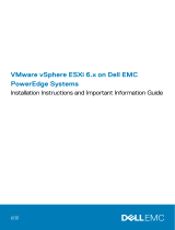 Dell VMware ESXi 6.x User guide