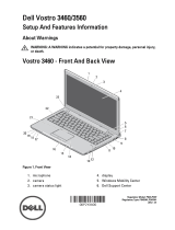 Dell Vostro 3560 User manual