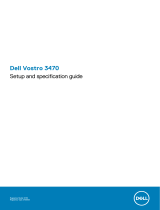 Dell Vostro 3470 Owner's manual