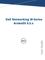 Dell W-Series Controller AOS User guide