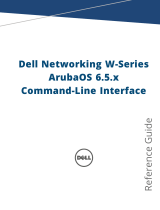 Dell W-Series Controller AOS Owner's manual