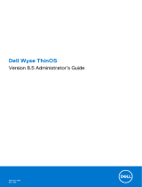 Dell Wyse 5060 Thin Client Administrator Guide
