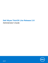 Dell Wyse 5010 Zero Client (Citrix) / D00DX Administrator Guide