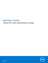 Dell Wyse 5060 Thin Client Administrator Guide