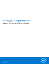 Dell Wyse Cloud Client Manager/Edge Device Manager Administrator Guide