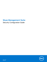 Dell Wyse Management Suite User manual