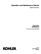 Kohler KD2500 Operating instructions