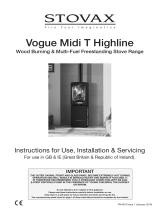 Stovax Vogue Midi T Highline User Instructions
