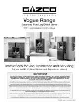 Stovax Vogue Midi T Gas Stoves User Instructions
