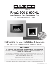 Stovax Riva2 600HL Verve XS Installation guide