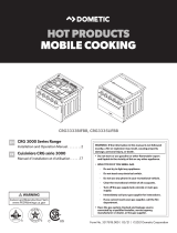 Dometic CRG 3000 Series Operating instructions