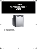 Dometic CRX140 Operating instructions